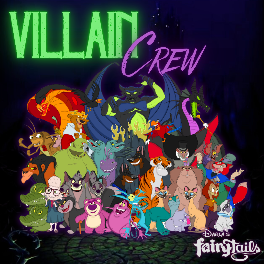 PRESALE - Villain Crew LE60 Jumbo Villain Fantasy Pin
