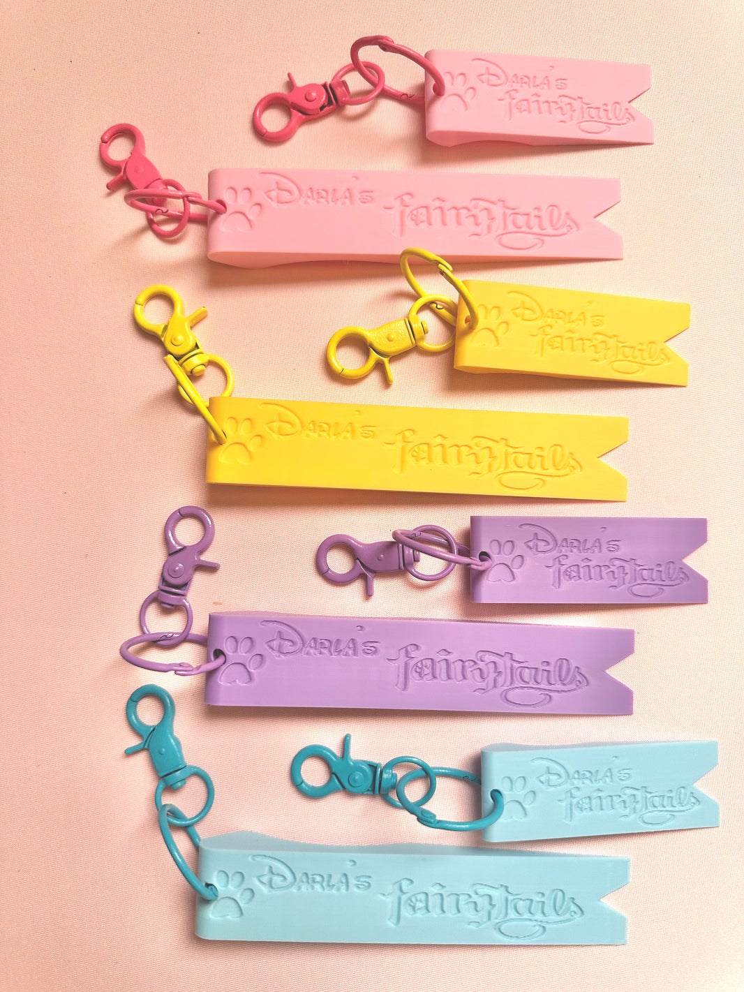 PIN POPPERS, CLUTCH REMOVERS, KEY CHAINS & BAG TAGS – Darla's Fairy Tails