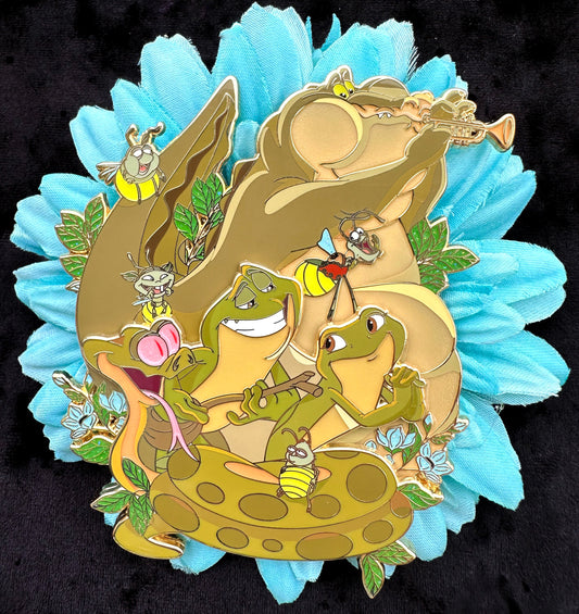 Disney Princess and the Frog “FIREFLY FIVE & LOU" Fantasy Pin