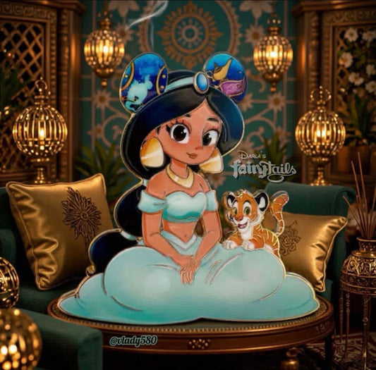 "We're All Ears" Jasmine Fantasy Pin