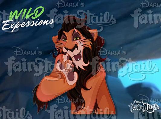 PRESALE - Wild Expressions Scar Fantasy Pin