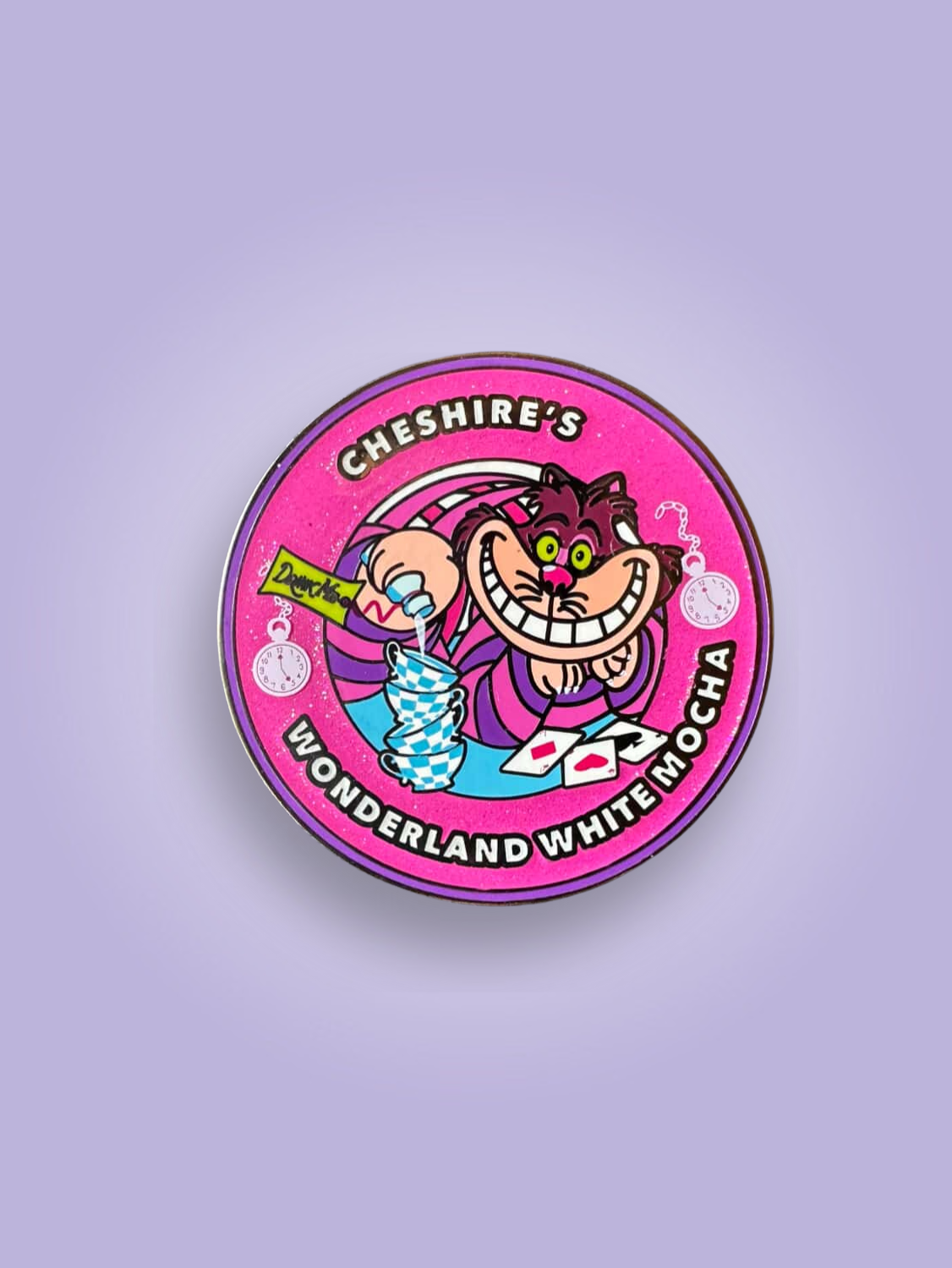 Disney Alice in Wonderland Cheshire "Pawbucks" Fantasy Pin