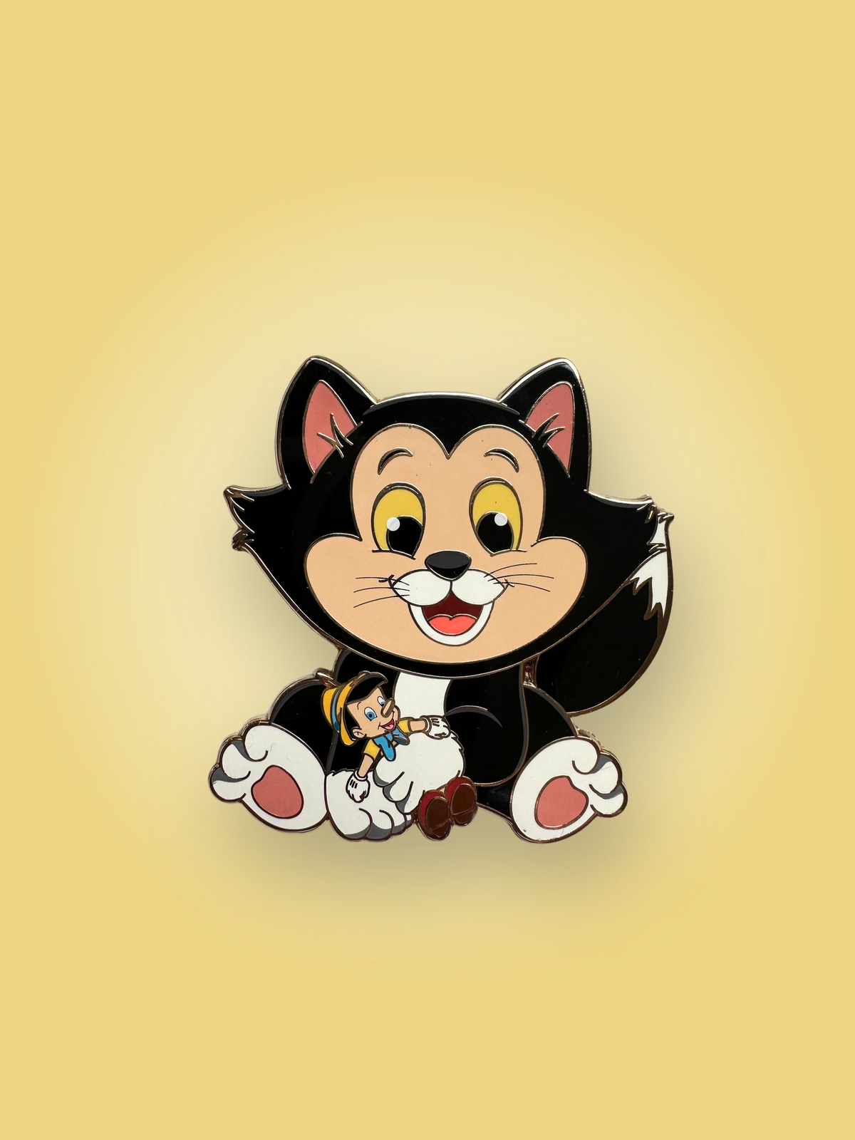 Cuddle Critters - Figaro & Pinocchio Fantasy Pin