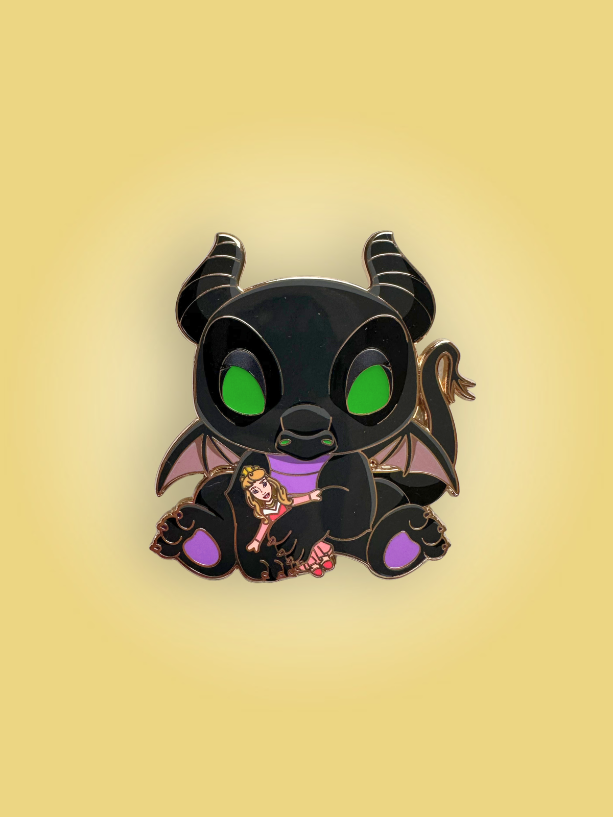 Cuddle Critters - Malificent & Aurora Fantasy Pin