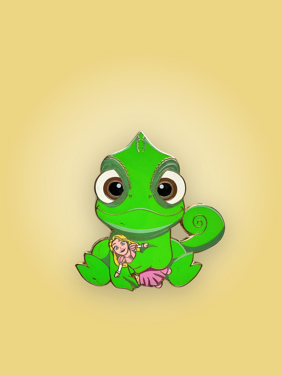 Cuddle Critters - Pascal & Rapunzel Fantasy Pin