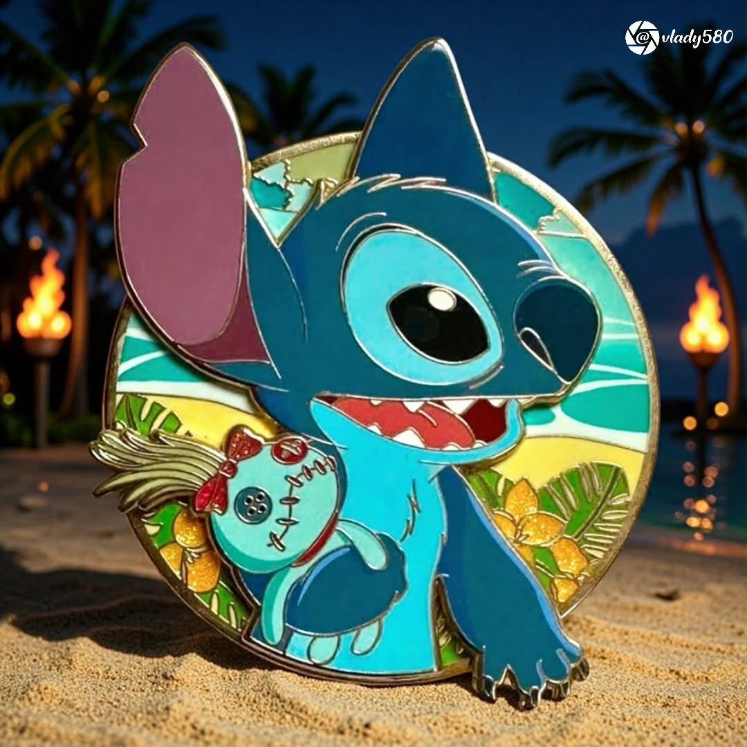 Disney Stitch Profile "Enchanted Expressions" Fantasy Pin
