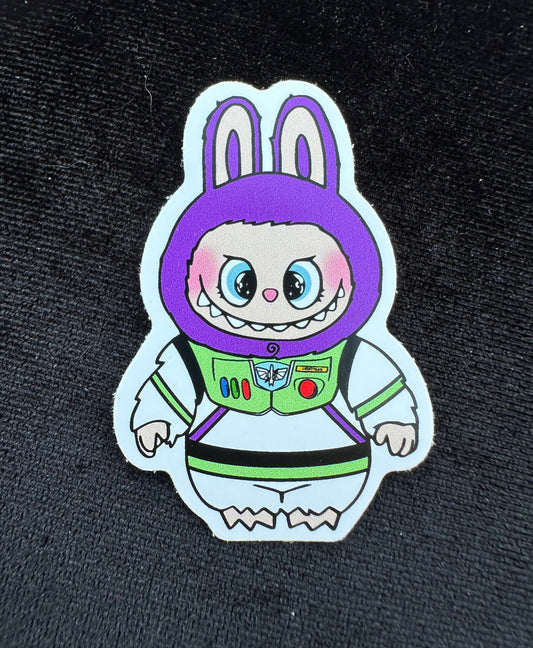 Labubu Toy Story Buzz Sticker