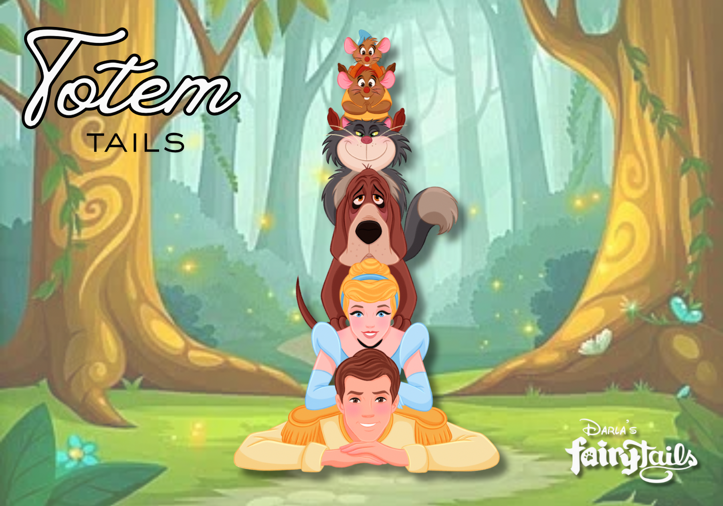 PRESALE - “Totem Tails” Cinderella Fantasy Pin