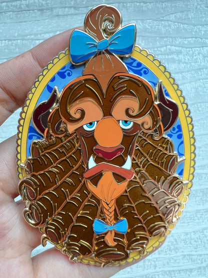 “Furry & Fabulous” Beast Fantasy Pin