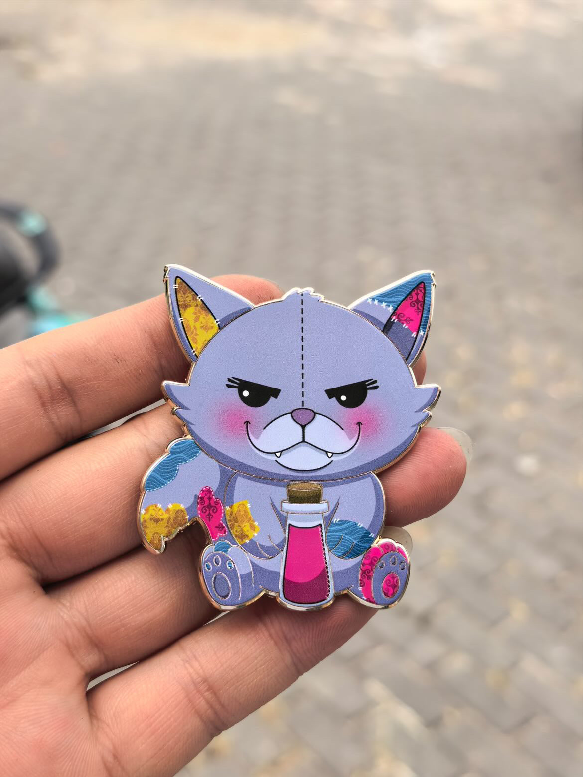 Plushie Patch Pals Fantasy Pins