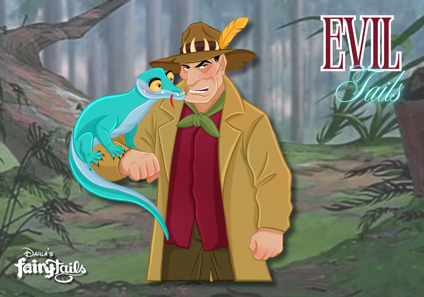 PRESALE - "Evil Tails" Mc Leech Fantasy Pin