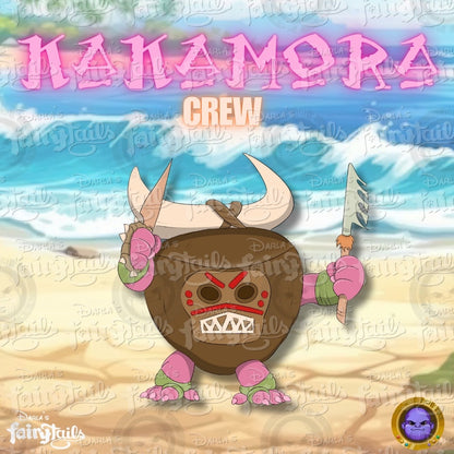 PRESALE - Kakamora Crew Set of 4 LE30 Disney Moana Fantasy Pin