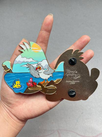 Disney Flounder "Furever Favorites" Fantasy Pin