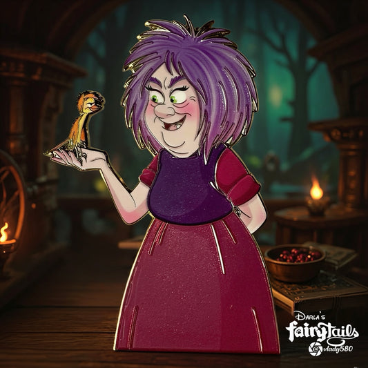 "Evil Tails" Madam Mim Fantasy Pin