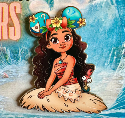 "We're All Ears" Moana Fantasy Pin