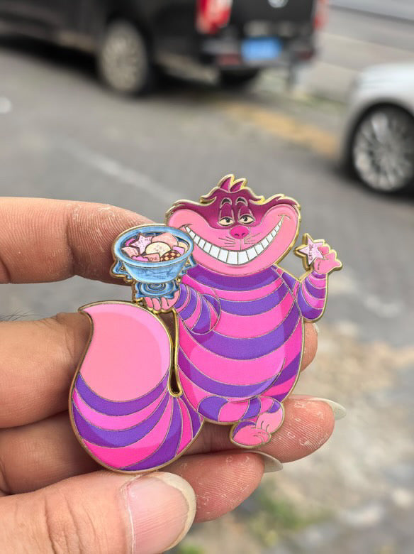 Tails & Treats Cheshire Fantasy Pin