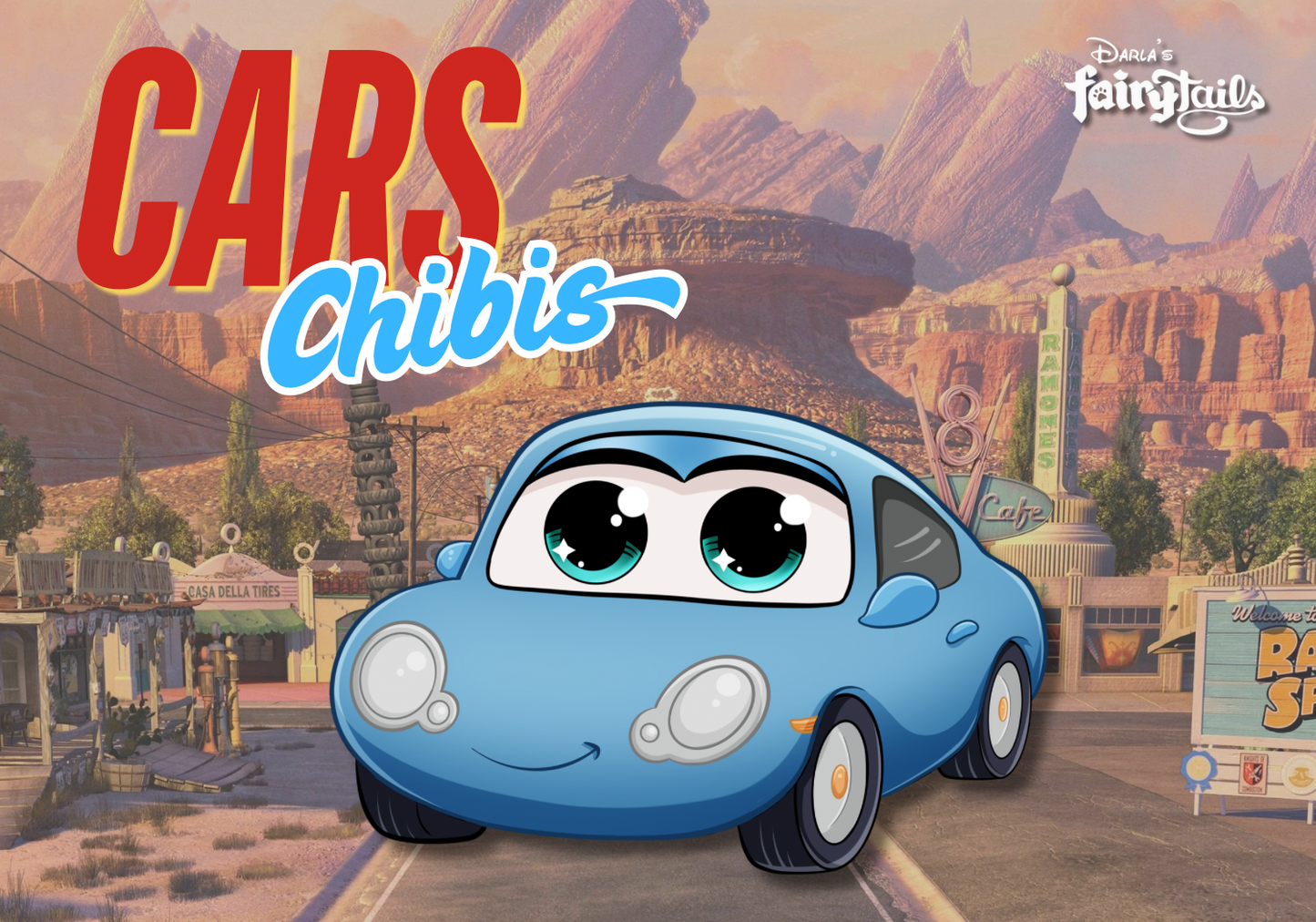 PRESALE - Cars Chibi Series 1 Fantasy Pins