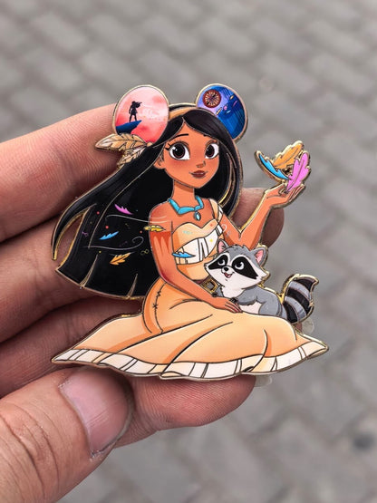 “We're All Ears" Pocahontas Fantasy Pin
