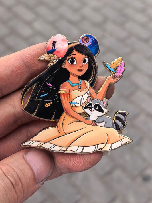 “We're All Ears" Pocahontas Fantasy Pin