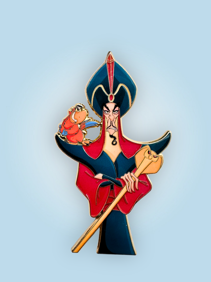 "Evil Tails" Jafar & Iago Fantasy Pin