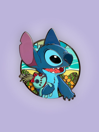 Disney Stitch Profile "Enchanted Expressions" Fantasy Pin