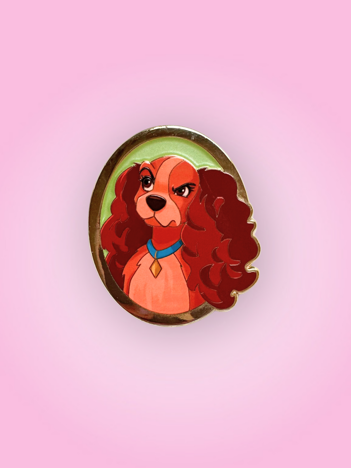 Enchanted Pawtraits Lady Fantasy Pin