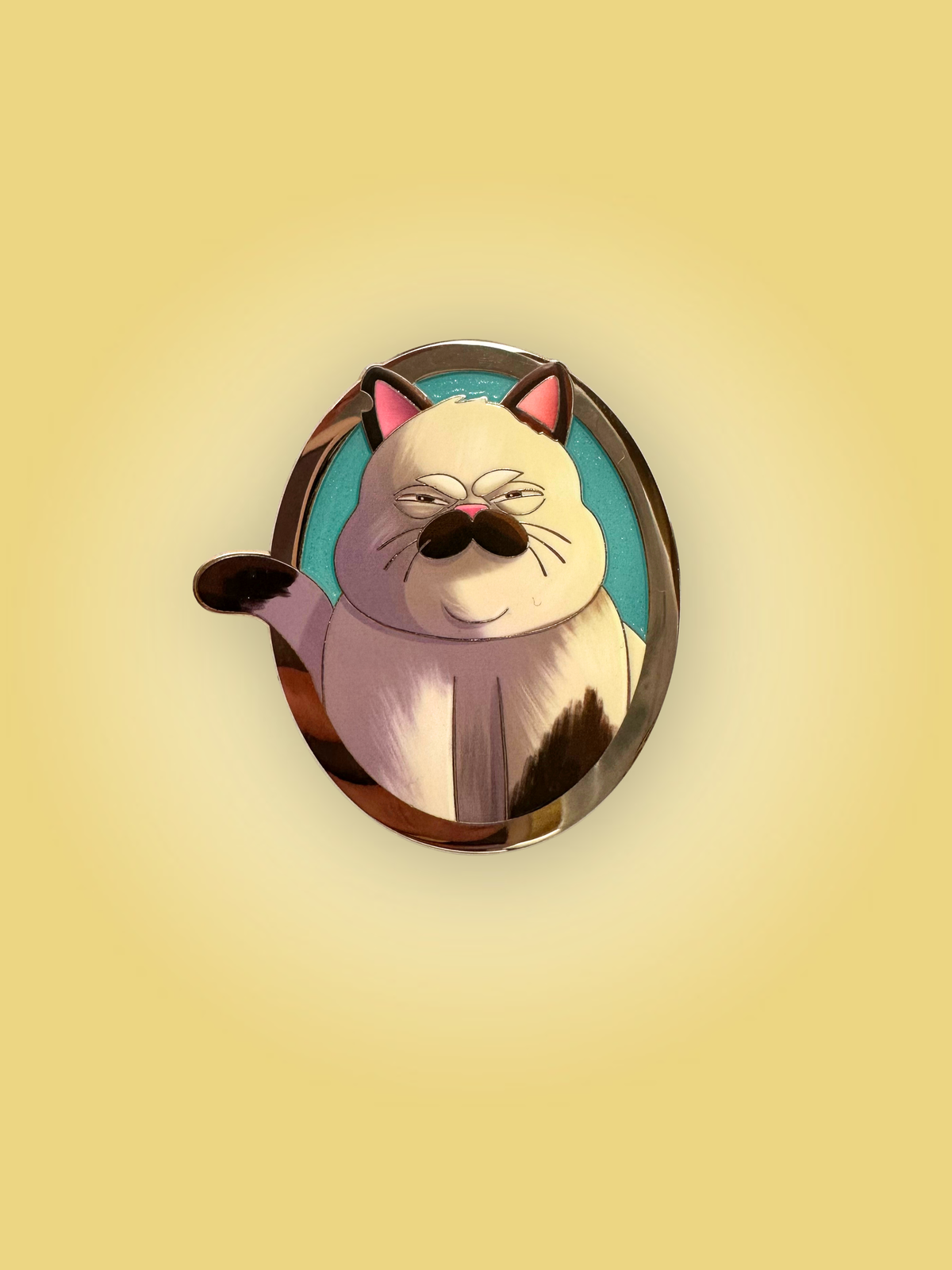 Enchanted Pawtraits Lucas Machiavelli Fantasy Pin