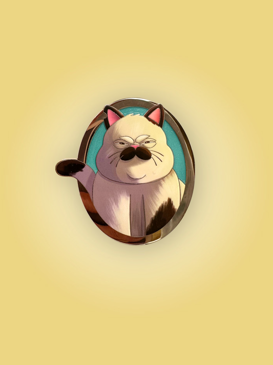 Enchanted Pawtraits Lucas Machiavelli Fantasy Pin