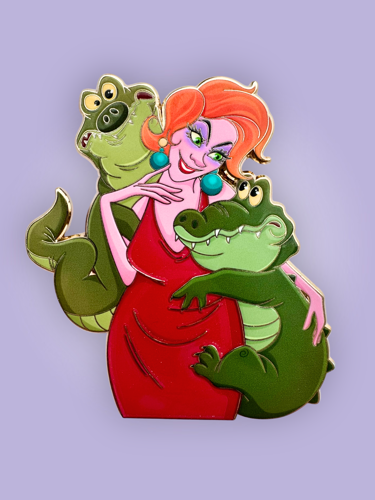 Evil Tails Medusa, Brutus & Nero Fantasy Pin