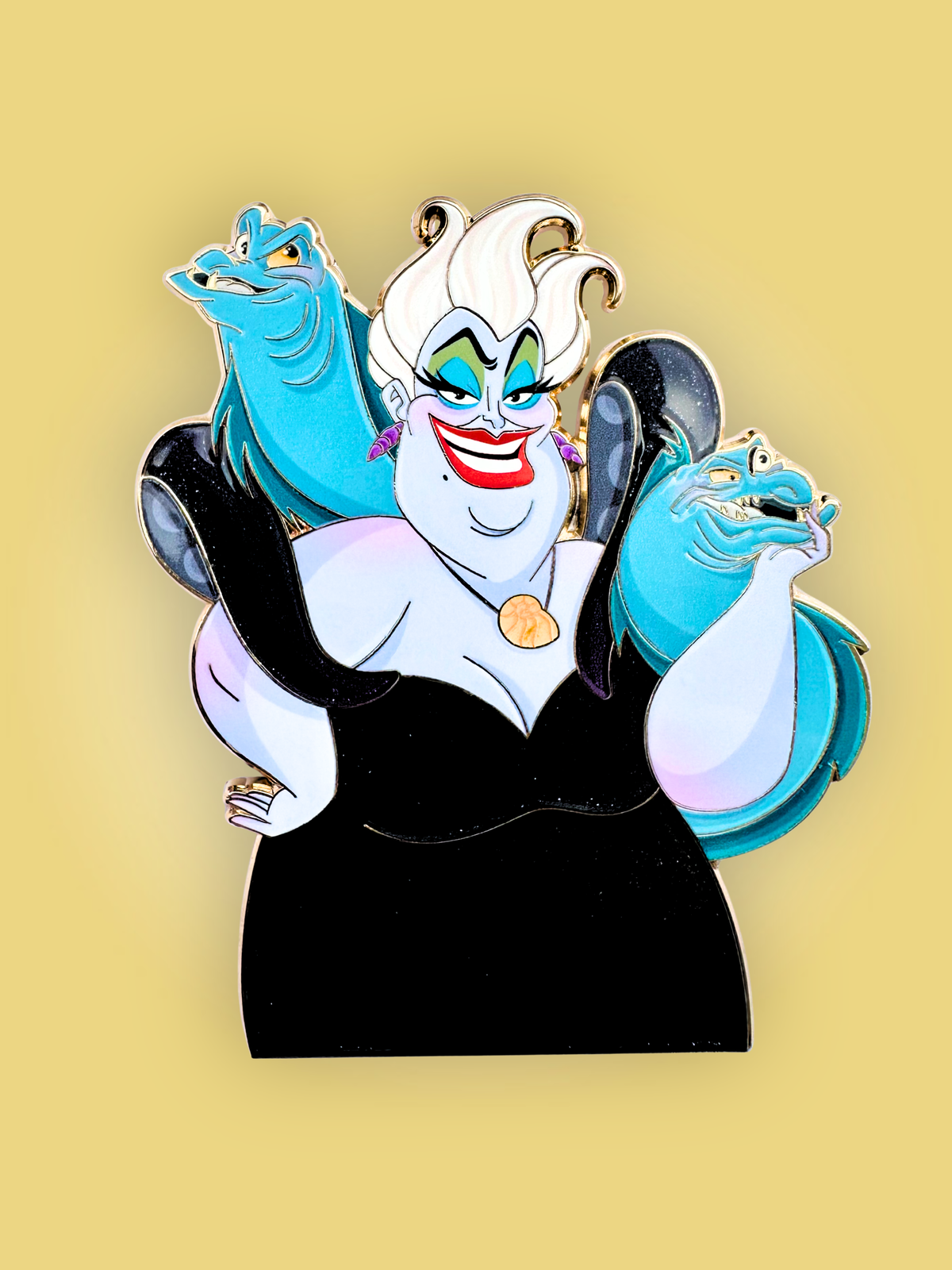 Evil Tails Ursula & Flotsam & Jetsam Fantasy Pin