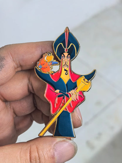 "Evil Tails" Jafar & Iago Fantasy Pin