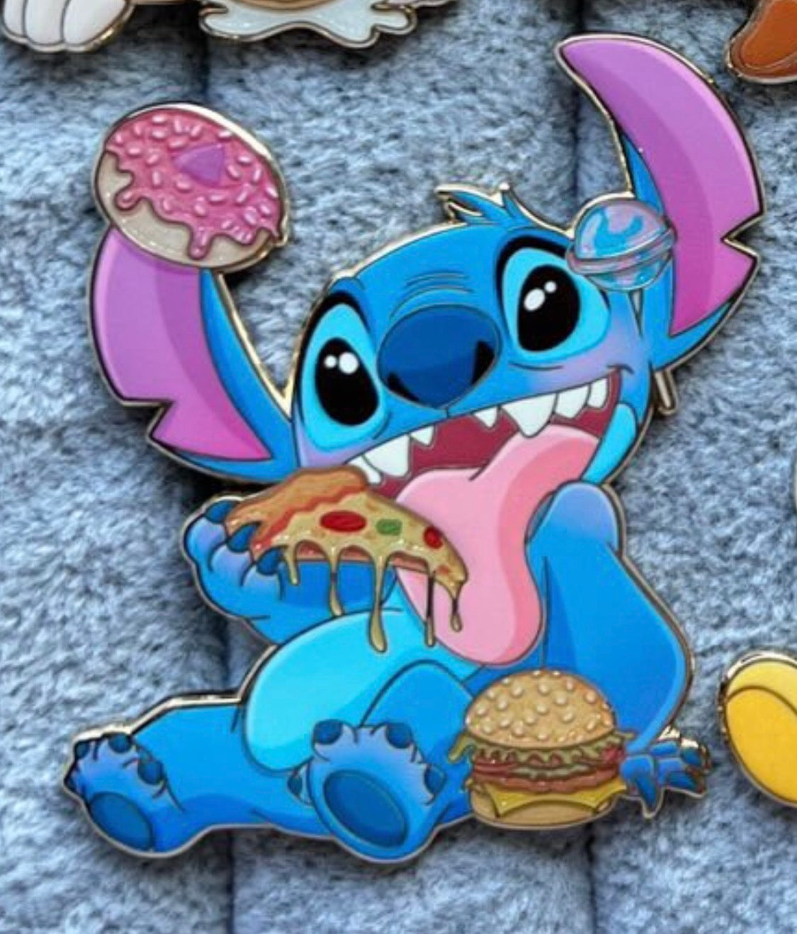 “Tails & Treats” Stitch Fantasy Pin