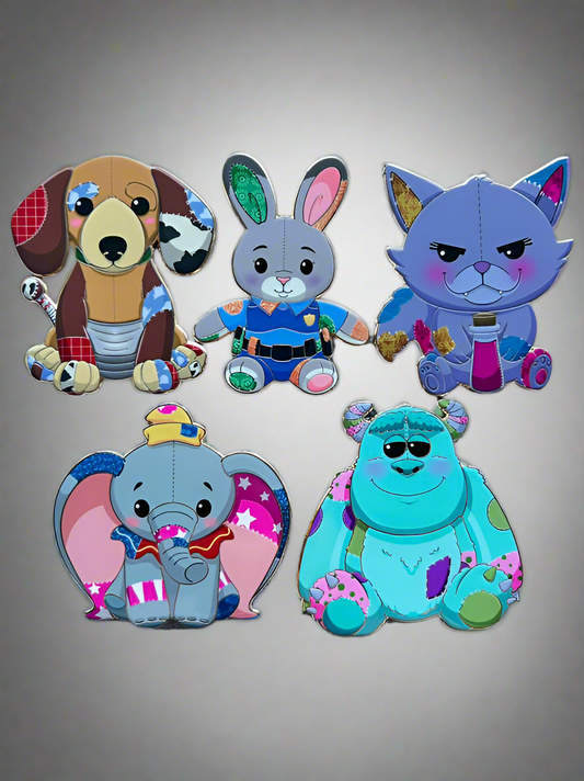 Plushie Patch Pals Fantasy Pins