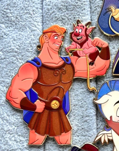 “Love Tails" Hercules & Phil Fantasy Pin