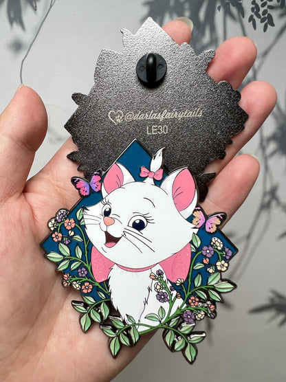 Disney Aristocats Marie "Pawsitively Precious" Fantasy Pin LE30