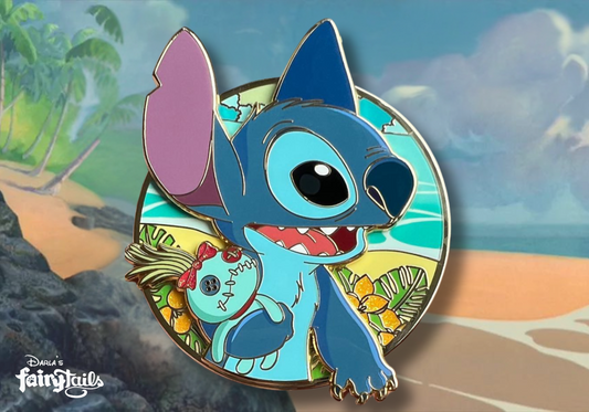 Disney Stitch Profile "Enchanted Expressions" Fantasy Pin