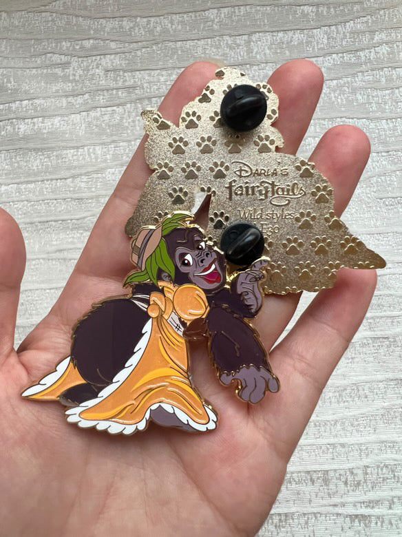 “Wild Styles ” Tantor & Terk Fantasy Pin