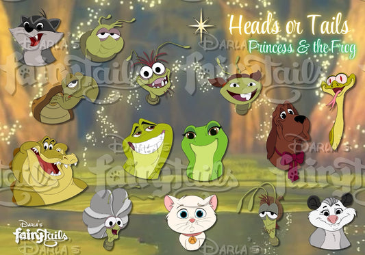 PRESALE - Heads or Tails Princess and the Frog Fantasy Pins
