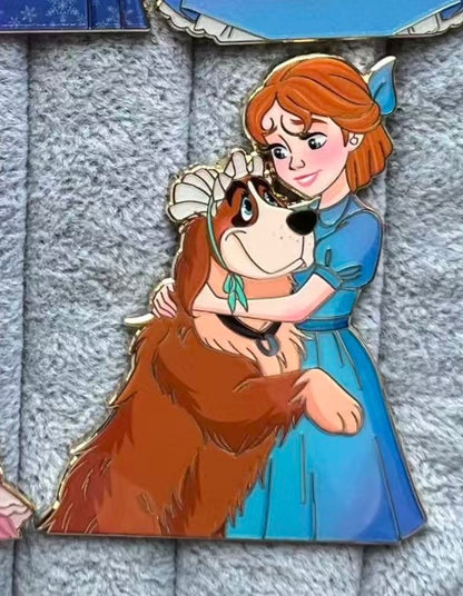 “Love Tails"  Wendy & Nana Fantasy Pin