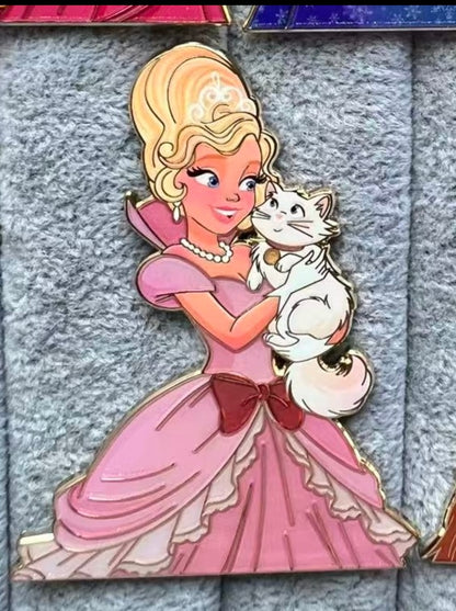 "Love Tails" Charlotte & Marcel Fantasy Pin