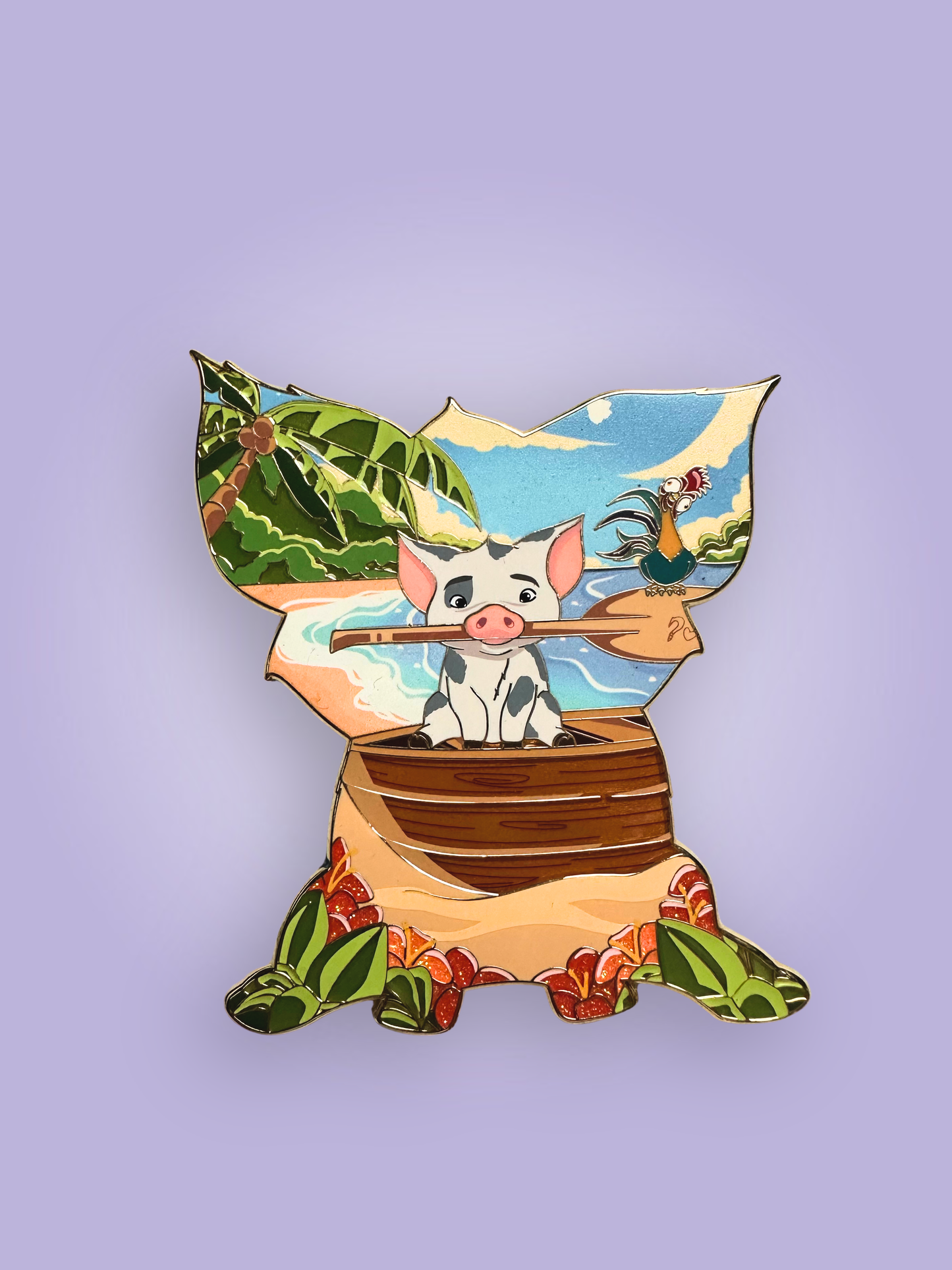 Disney Moana Pua & Hei Hei  "Furever Favorites" Fantasy Pin