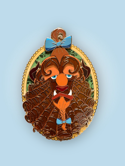 “Furry & Fabulous” Beast Fantasy Pin