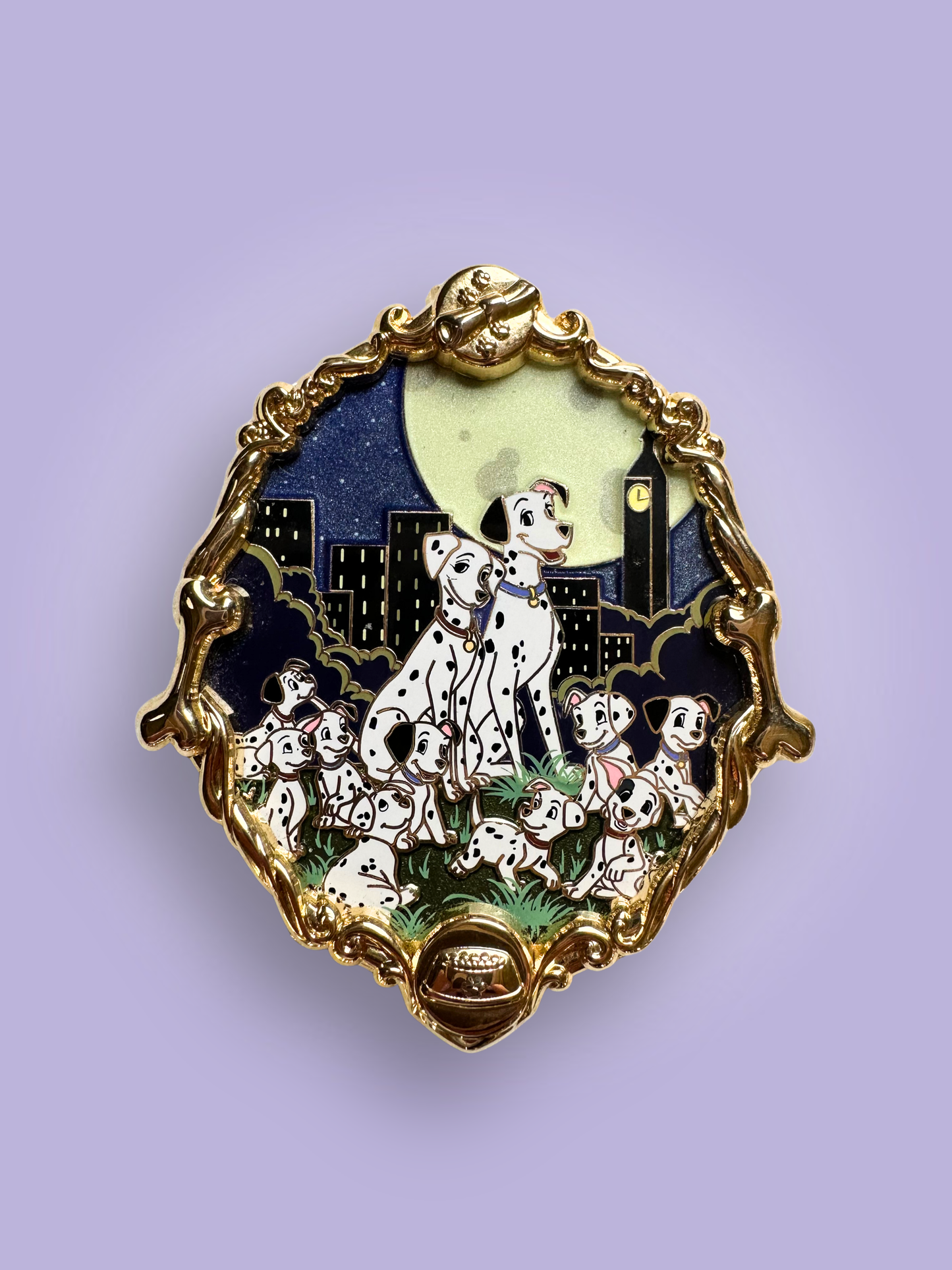 Golden Tails 101 Dalmatians LE30 Disney Fantasy Pin