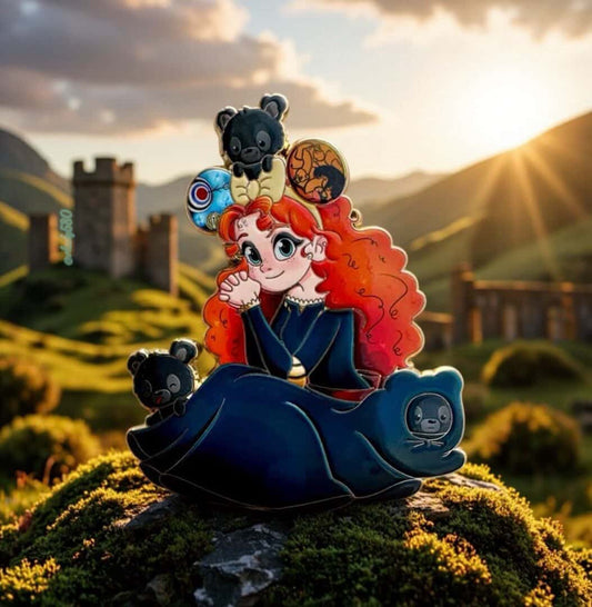 "We're All Ears" Merida Fantasy Pin