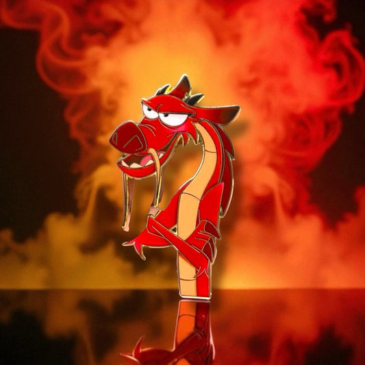Wild Expressions Mushu Dragon Fantasy Pin