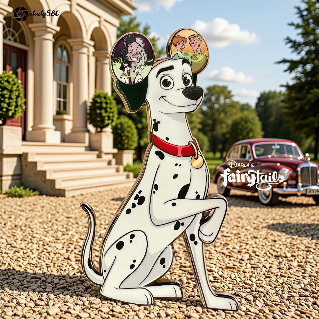 "We're All Ears" Pongo Fantasy Pin