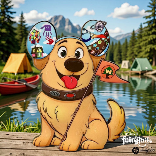 "We're All Ears" Dug Fantasy Pin