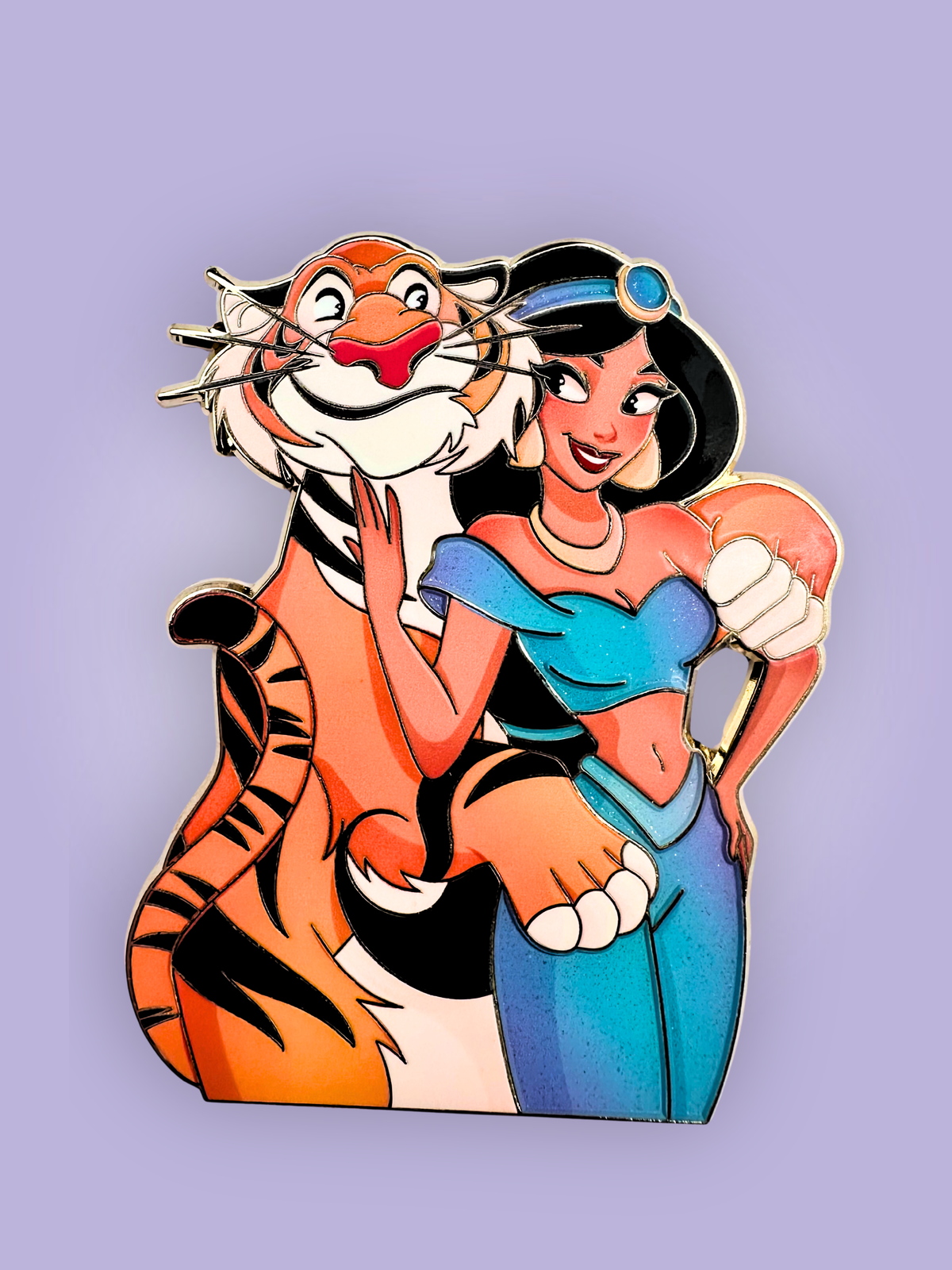 Love Tails Jasmine & Raja Fantasy Pin