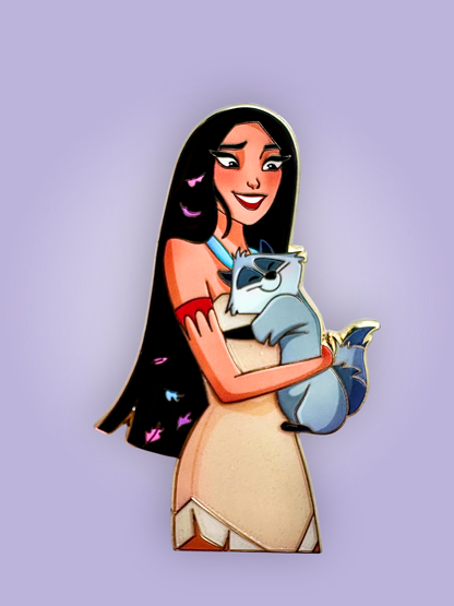 Love Tails Pocahontas & Meeko Fantasy Pin