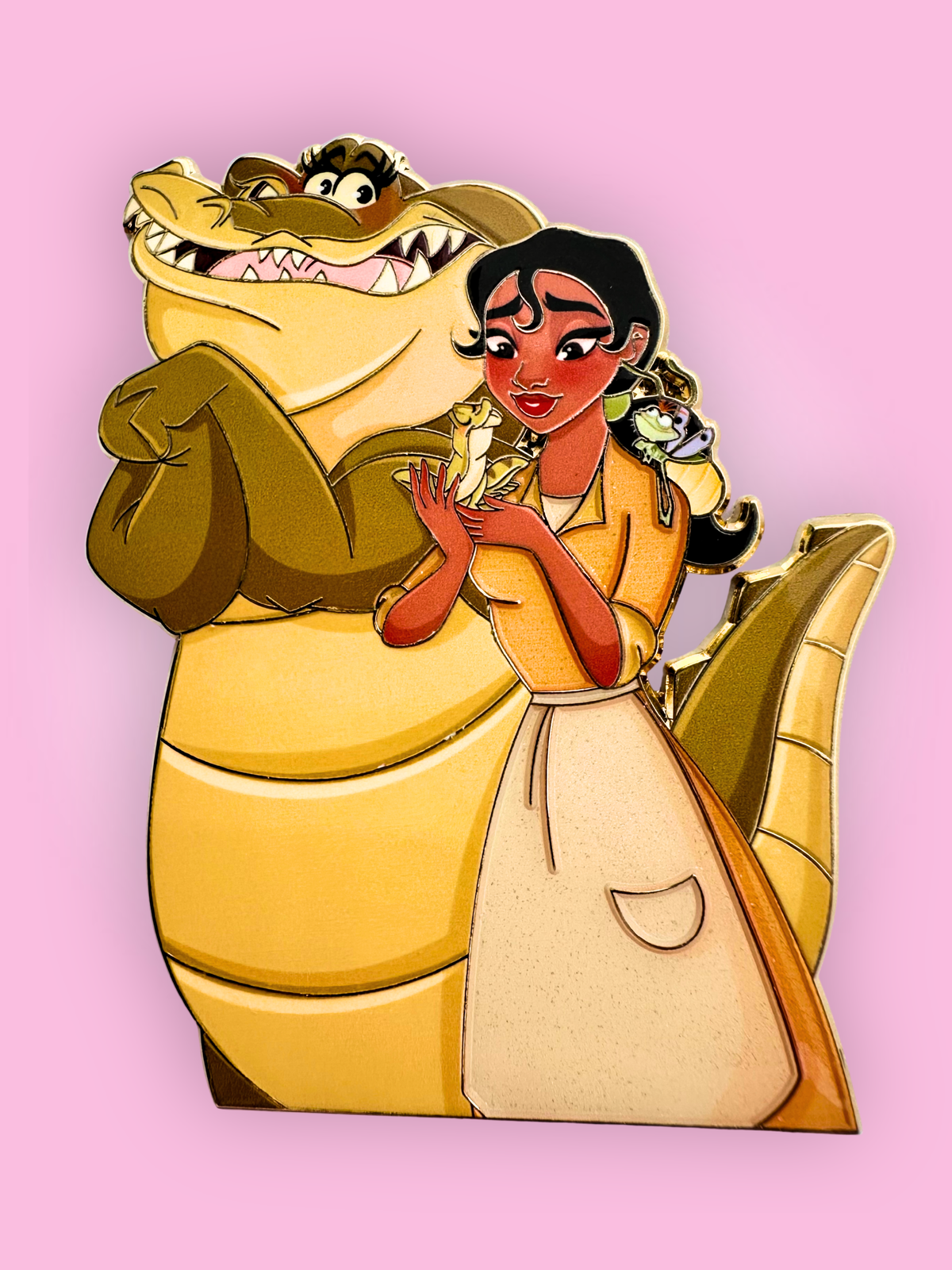 Love Tails Tiana, Louis, Ray & Naveen Fantasy Pin